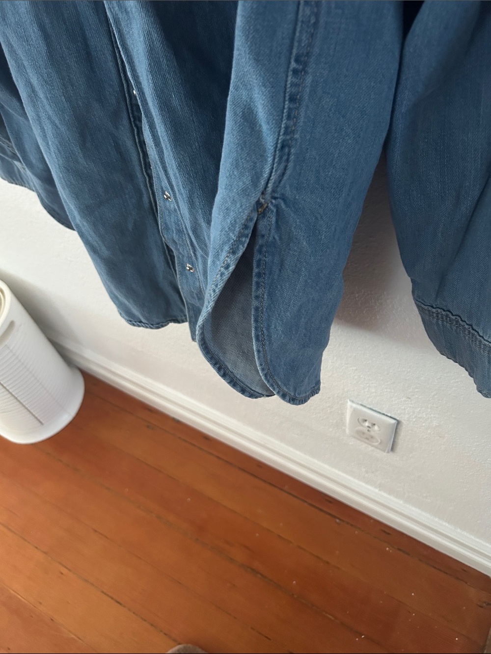 Universal Thread Oversized Denim Shacket - Picture 6 of 7